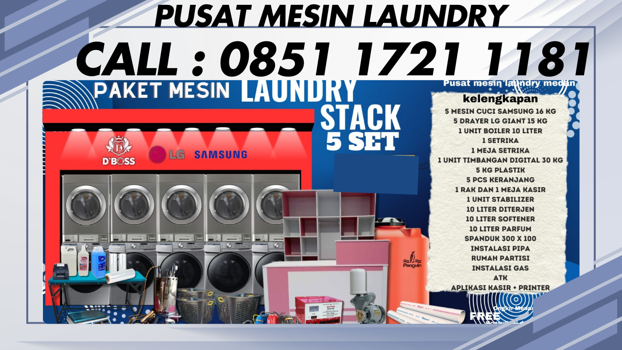 Paket Usaha Laundry Jakarta