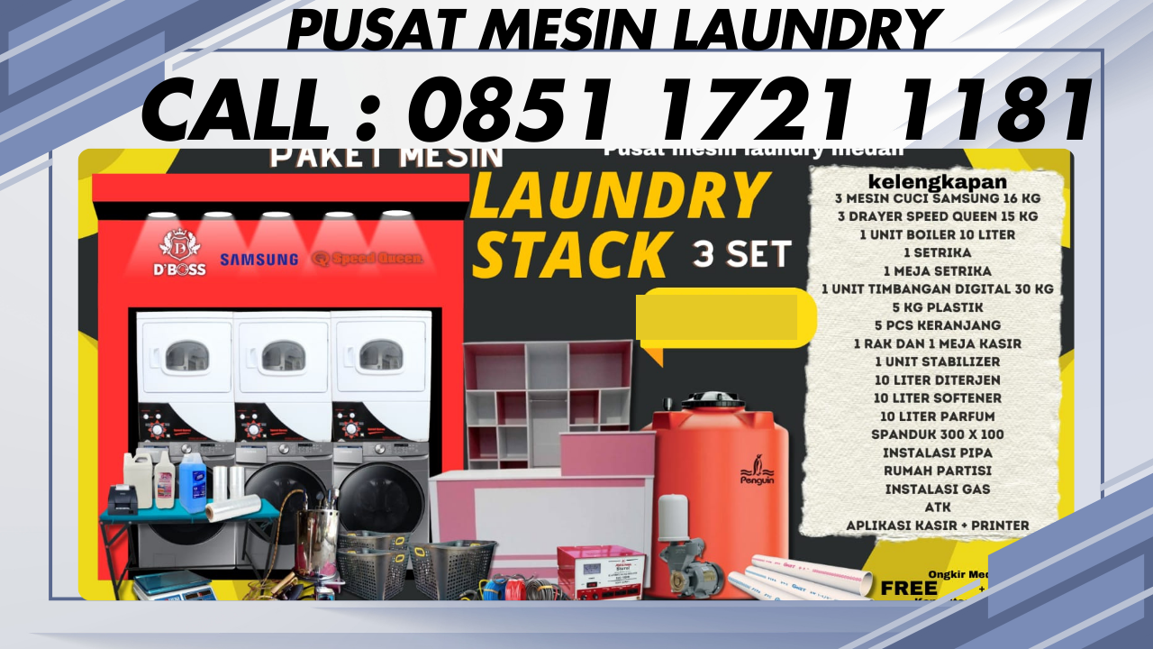 PUSAT MESIN LAUNDRY MEDAN