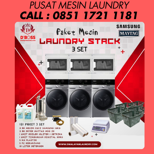 Paket Usaha Laundry Tanggerang