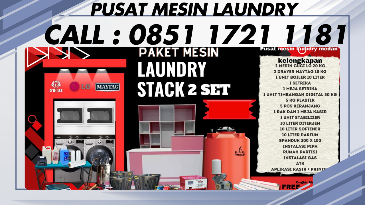 PAKET USAHA LAUNDRY RIAU