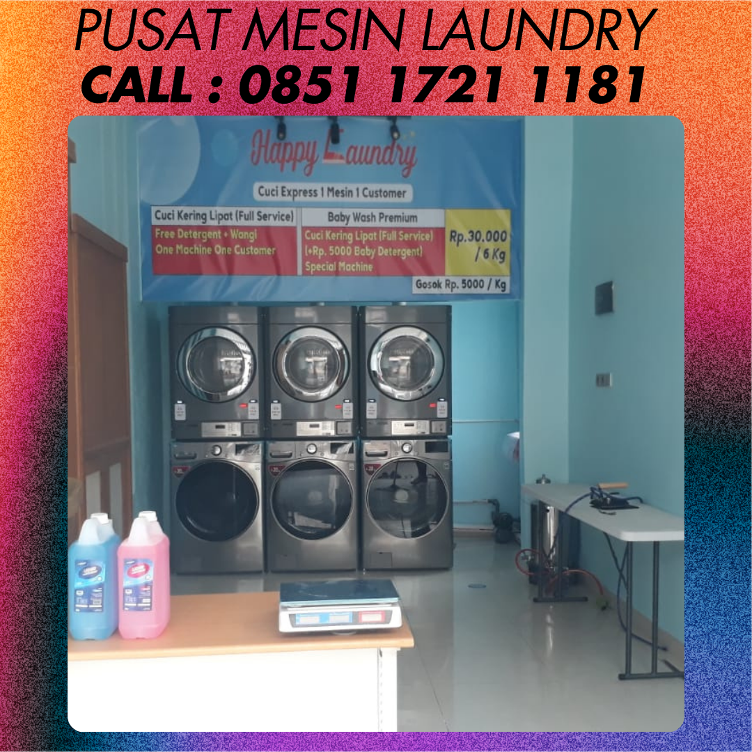 Jual mesin laundry agam