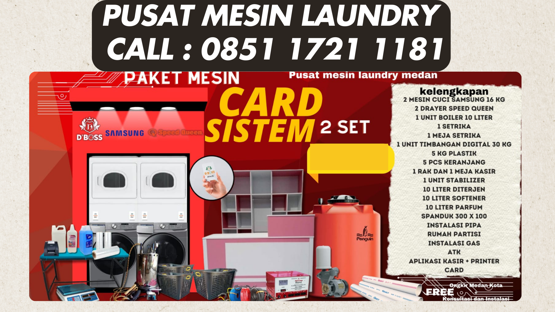 Jual mesin laundry pulangpisau
