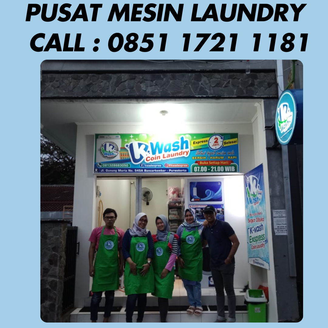 Jual mesin laundry sabang