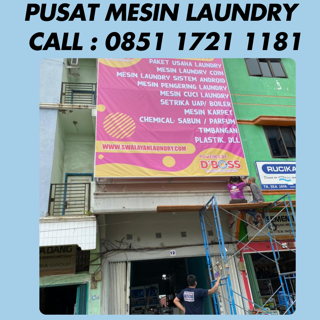 Jual mesin laundry gayolues