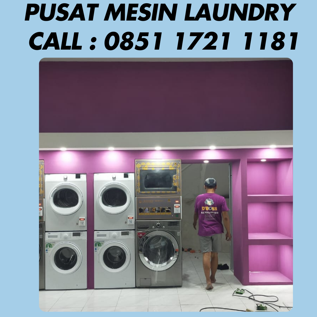 Jual mesin laundry bulungan