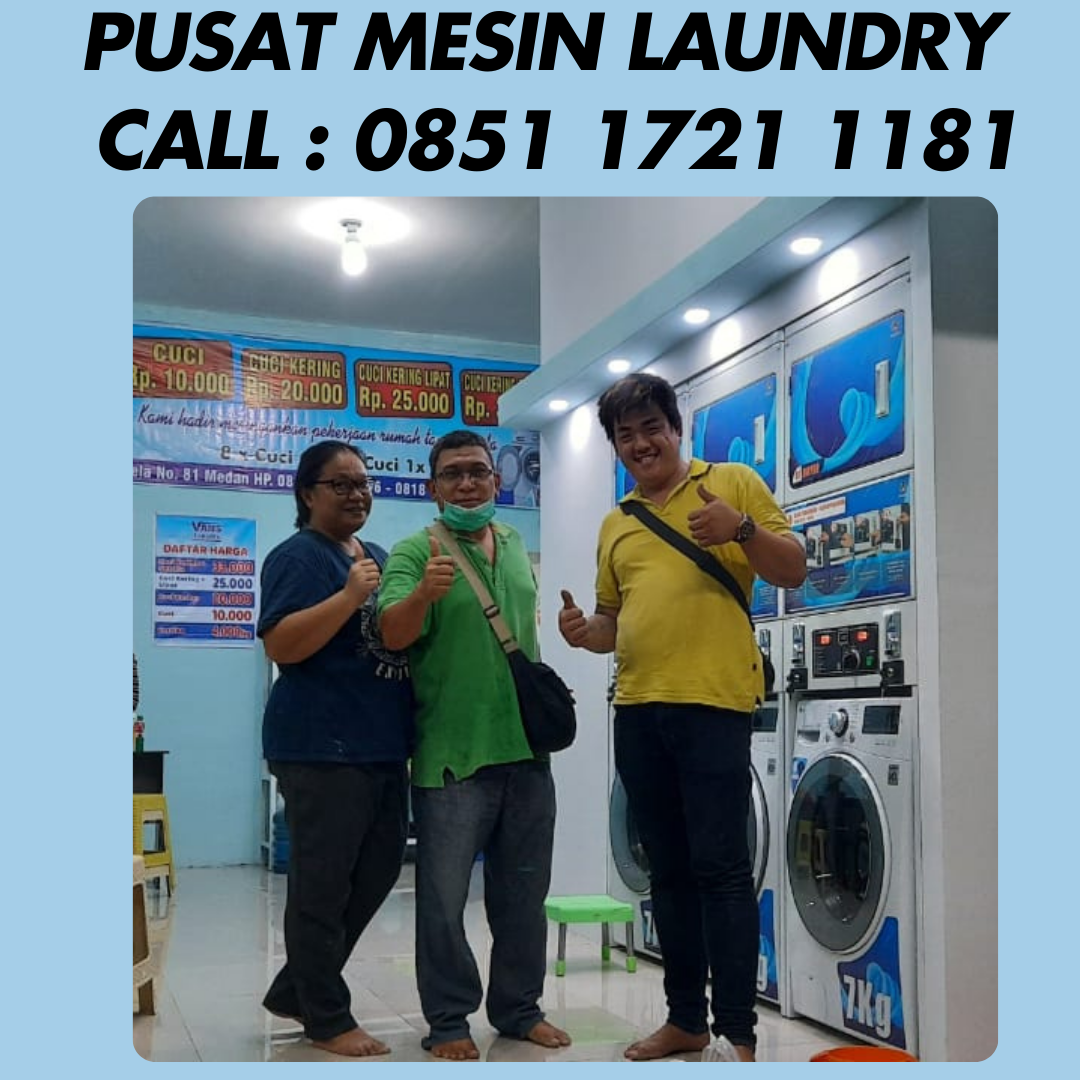 Jual mesin laundry bandarlampung