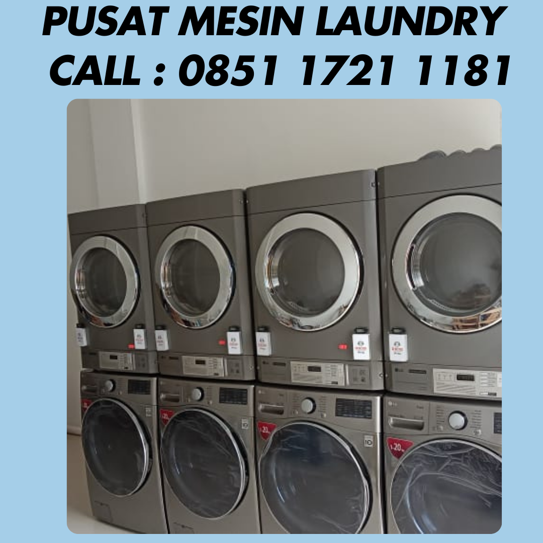 Jual mesin laundry dumai