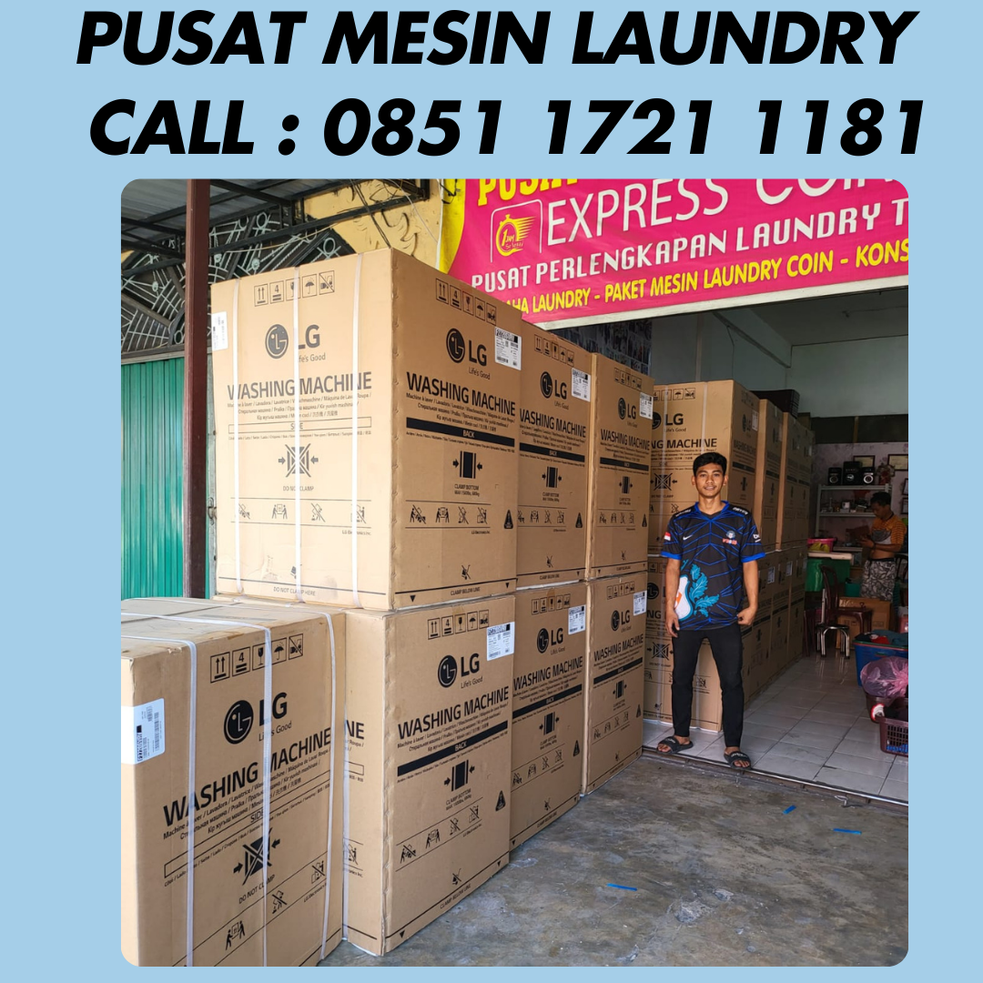 Jual mesin laundry batam