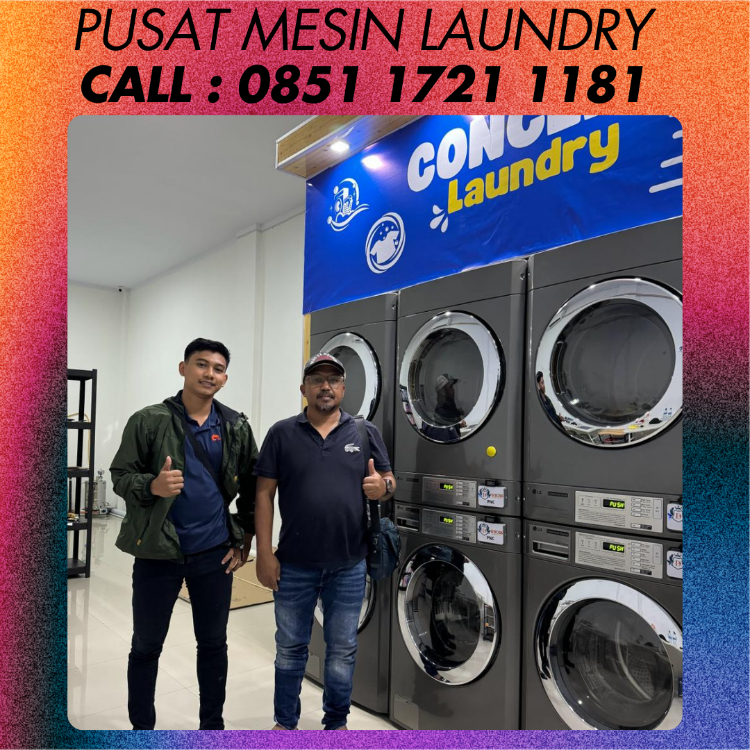 Jual mesin laundry banyuasin
