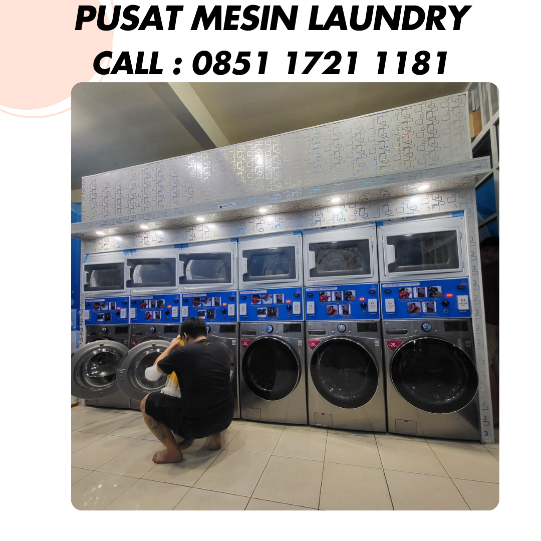 Jual mesin laundry minahasatenggara