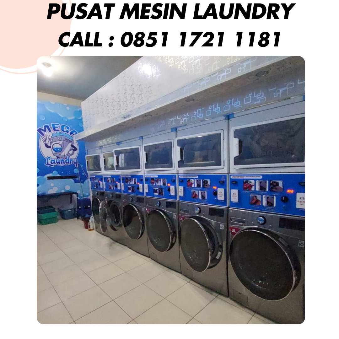Jual mesin laundry nunukan