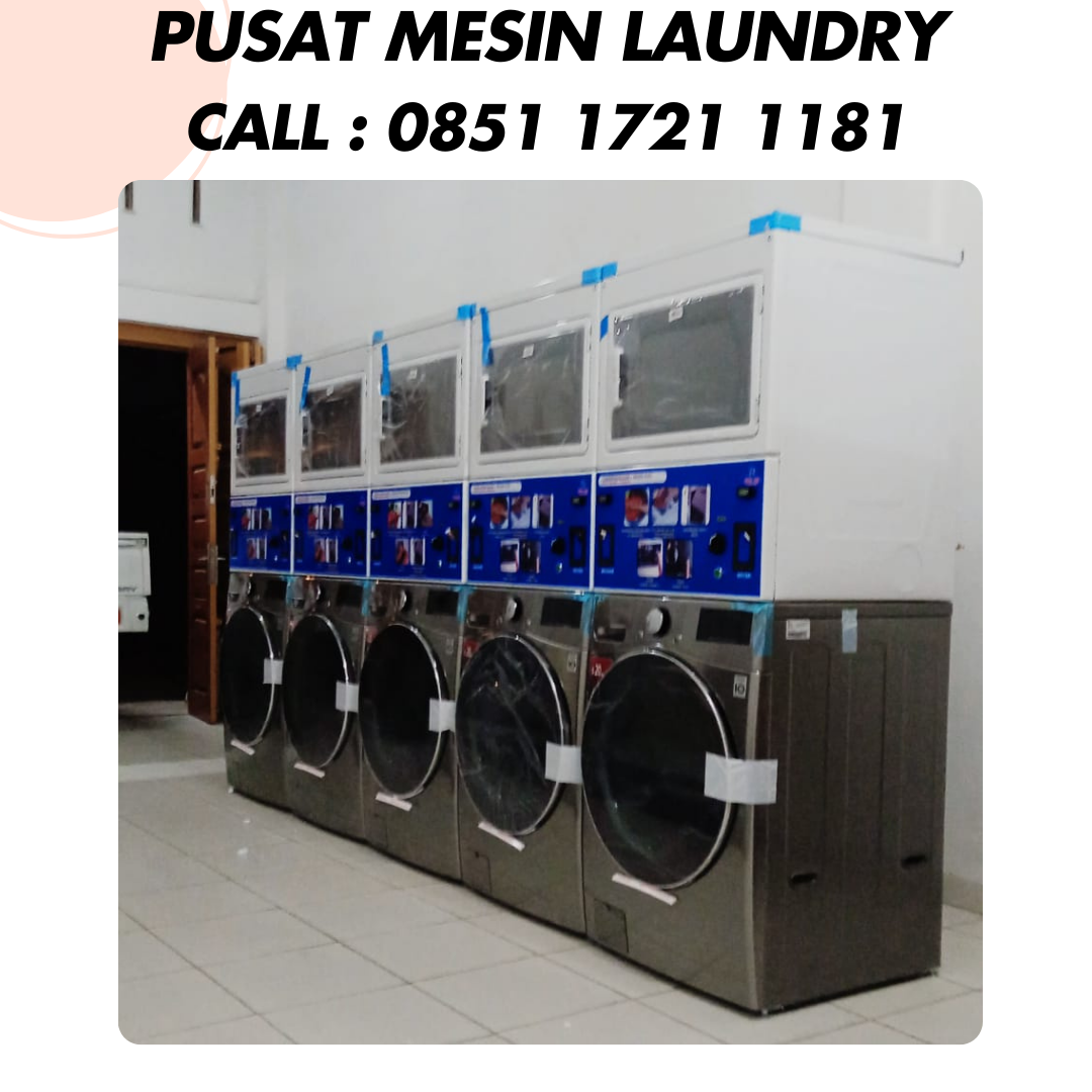 Jual mesin laundry dogiyai
