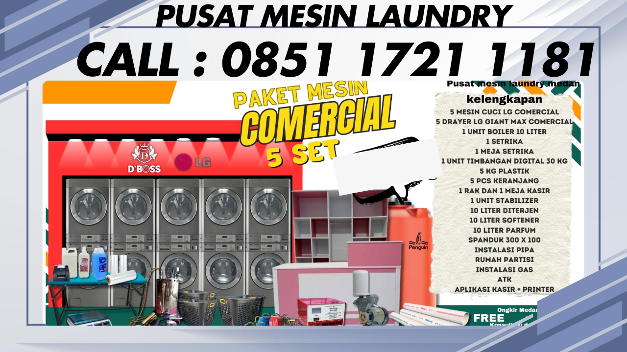 Jual mesin laundry sukamara