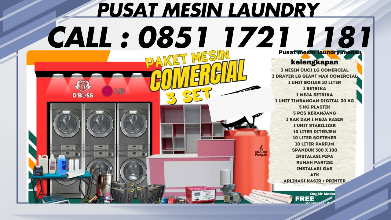 Jual mesin laundry sikka