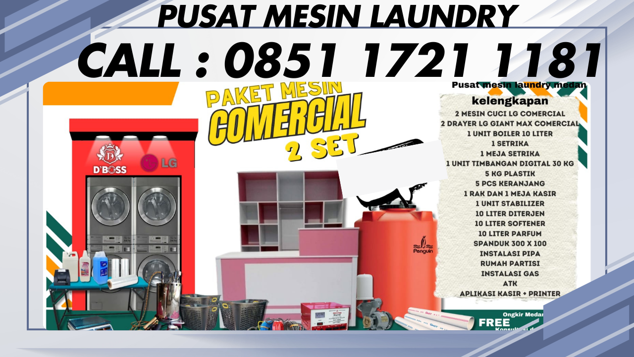 Jual mesin laundry baritoselatan
