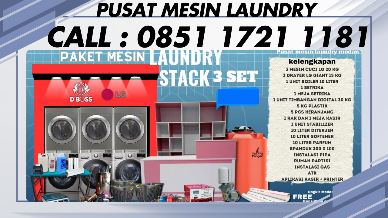 Jual mesin laundry tabalong