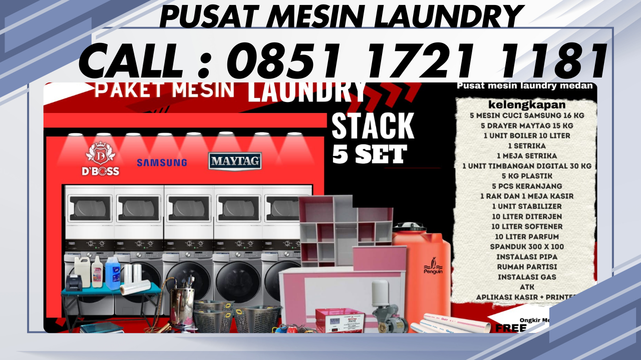 Jual mesin laundry mataram