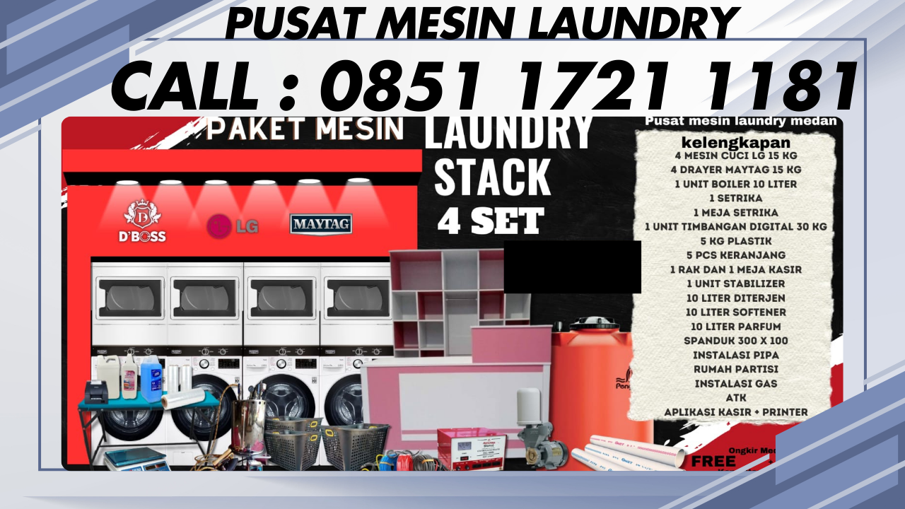 Jual mesin laundry kutaibarat