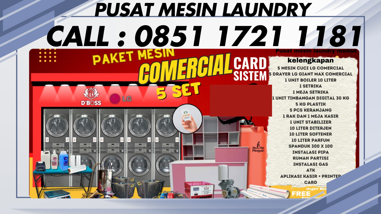 Jual mesin laundry sumbawa