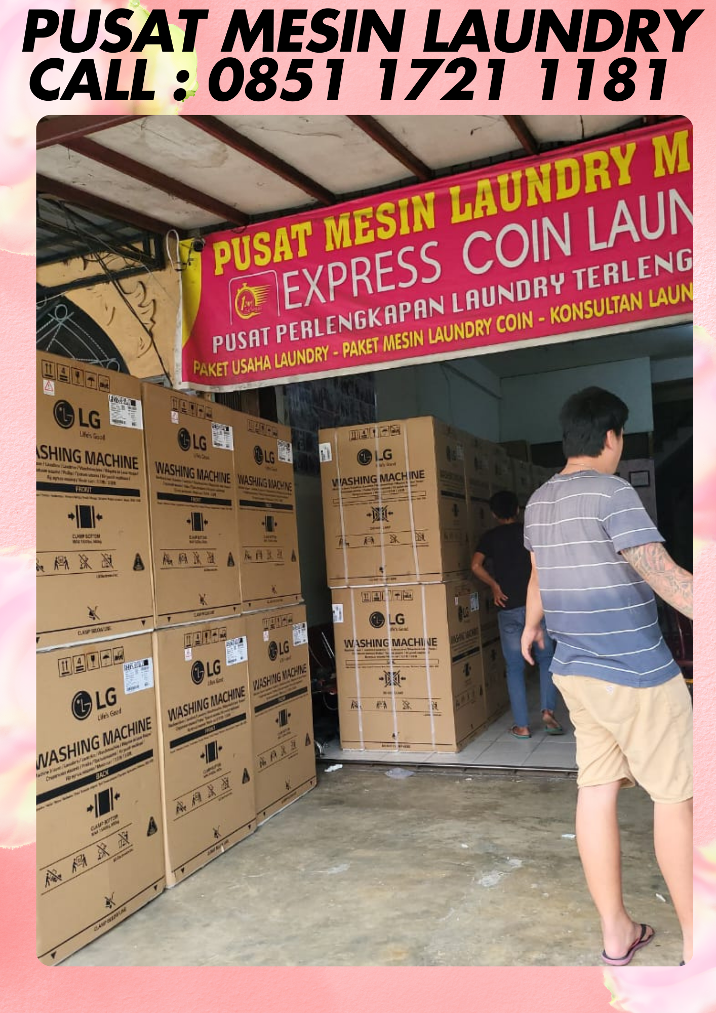 Jual mesin laundry batanghari