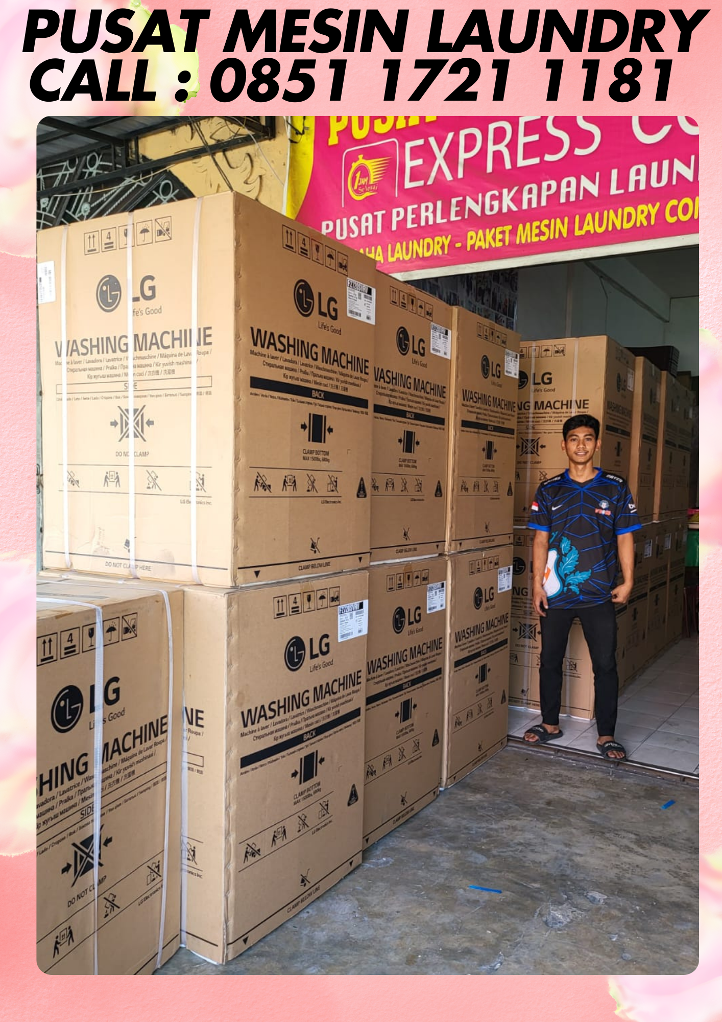 Jual mesin Laundry Merangin