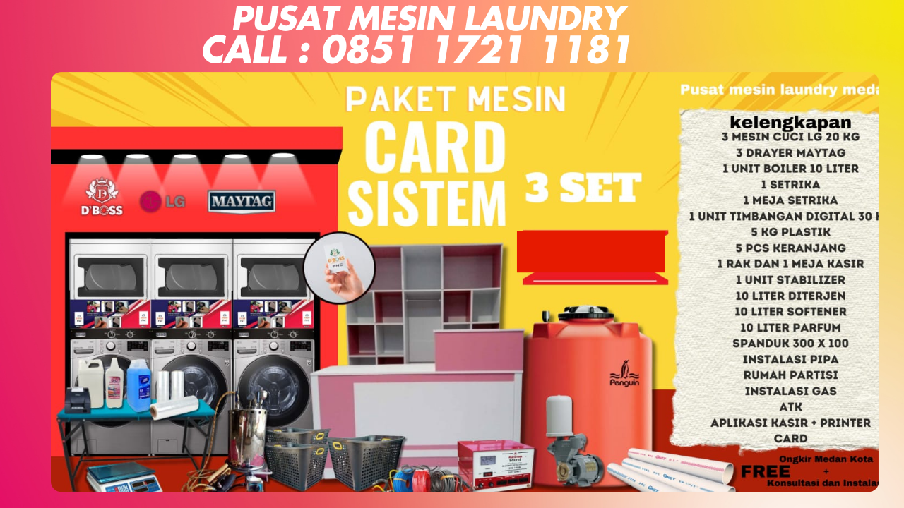 Jual mesin laundry penajampaserutara