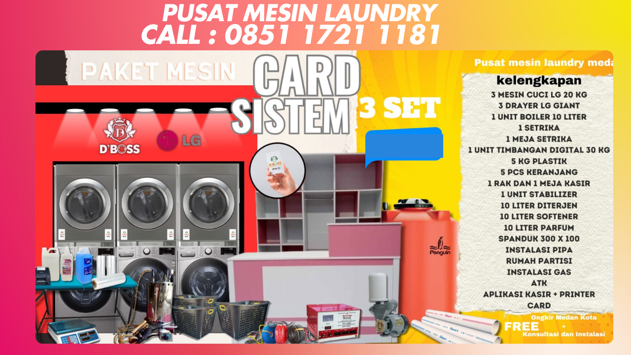 Jual mesin laundry tapin
