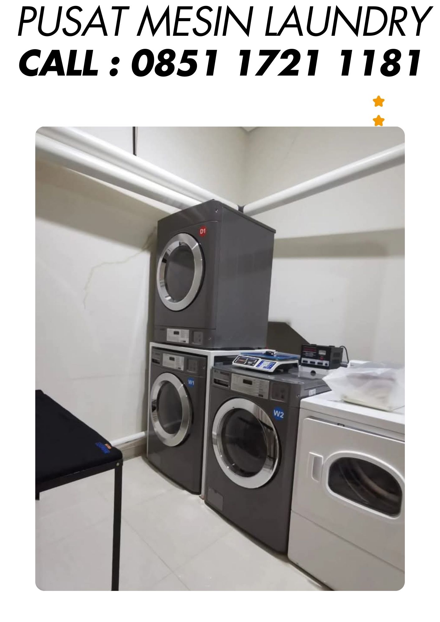 Jual mesin laundry pagaralam
