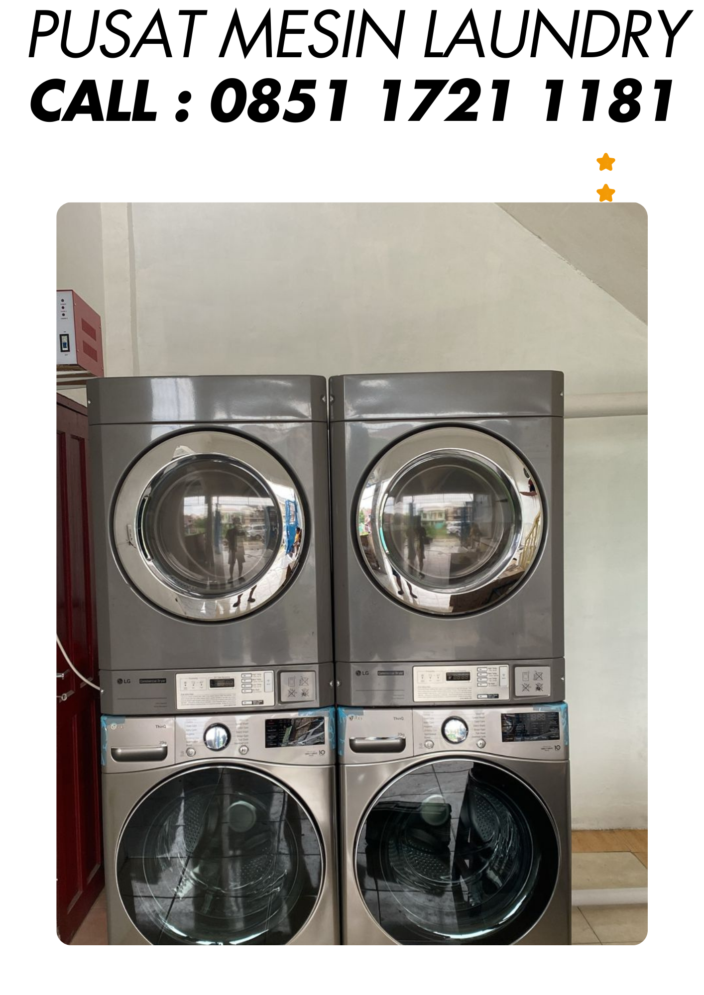 Jual mesin laundry oganilir
