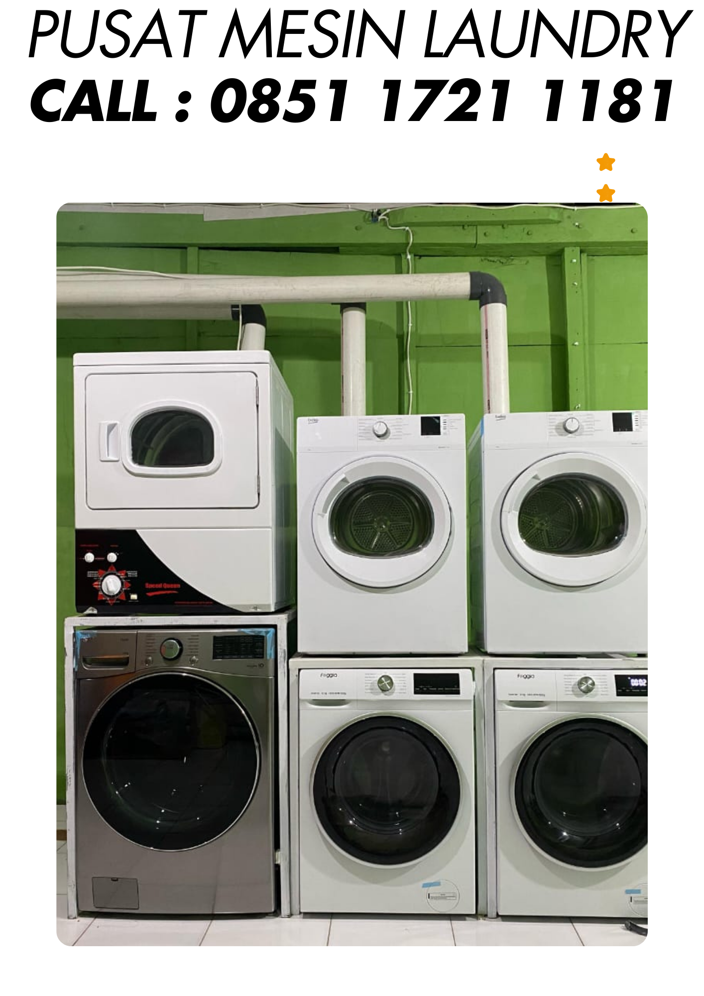 Jual mesin laudry tebingtinggi