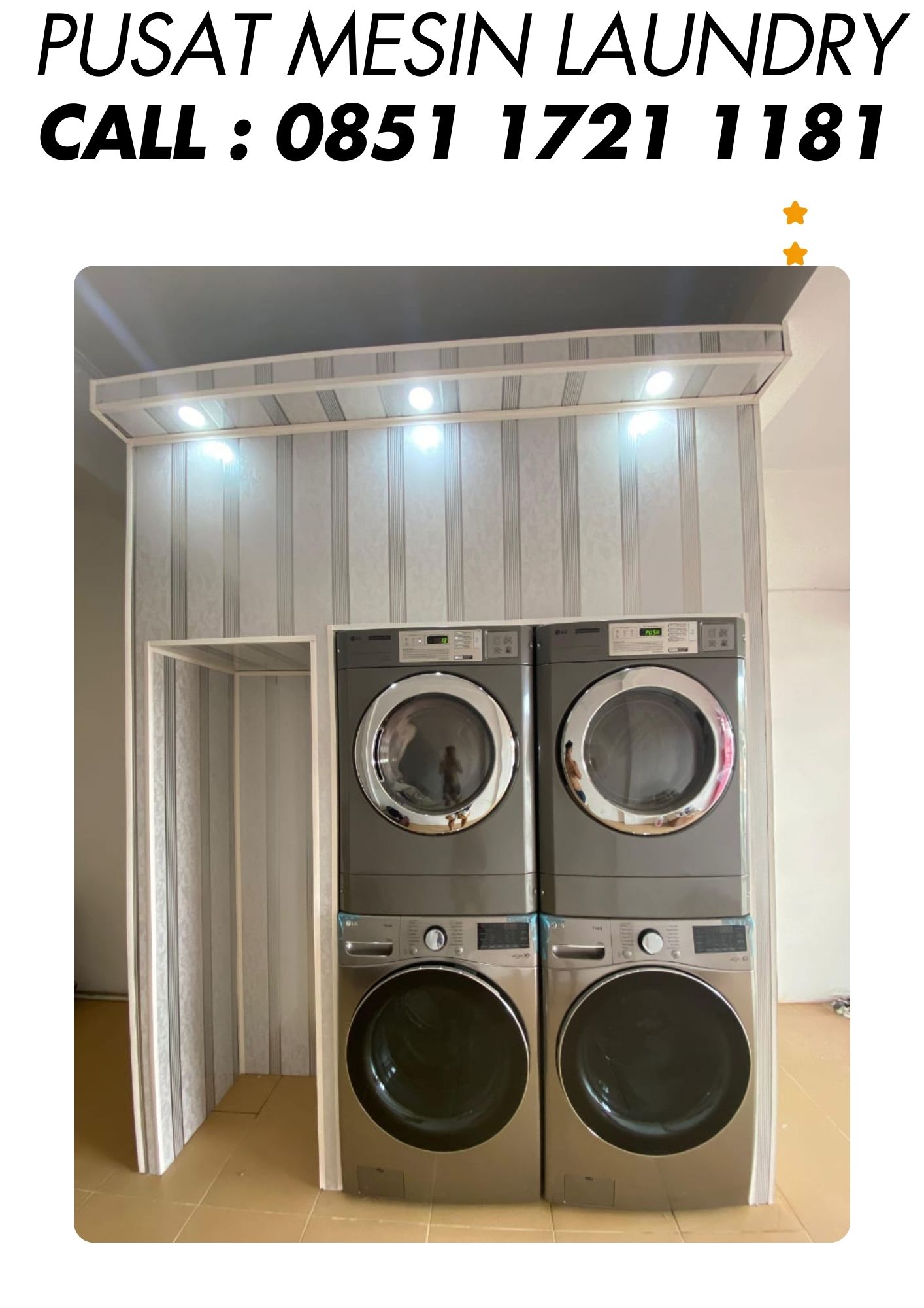 Jual mesin laundry palembang