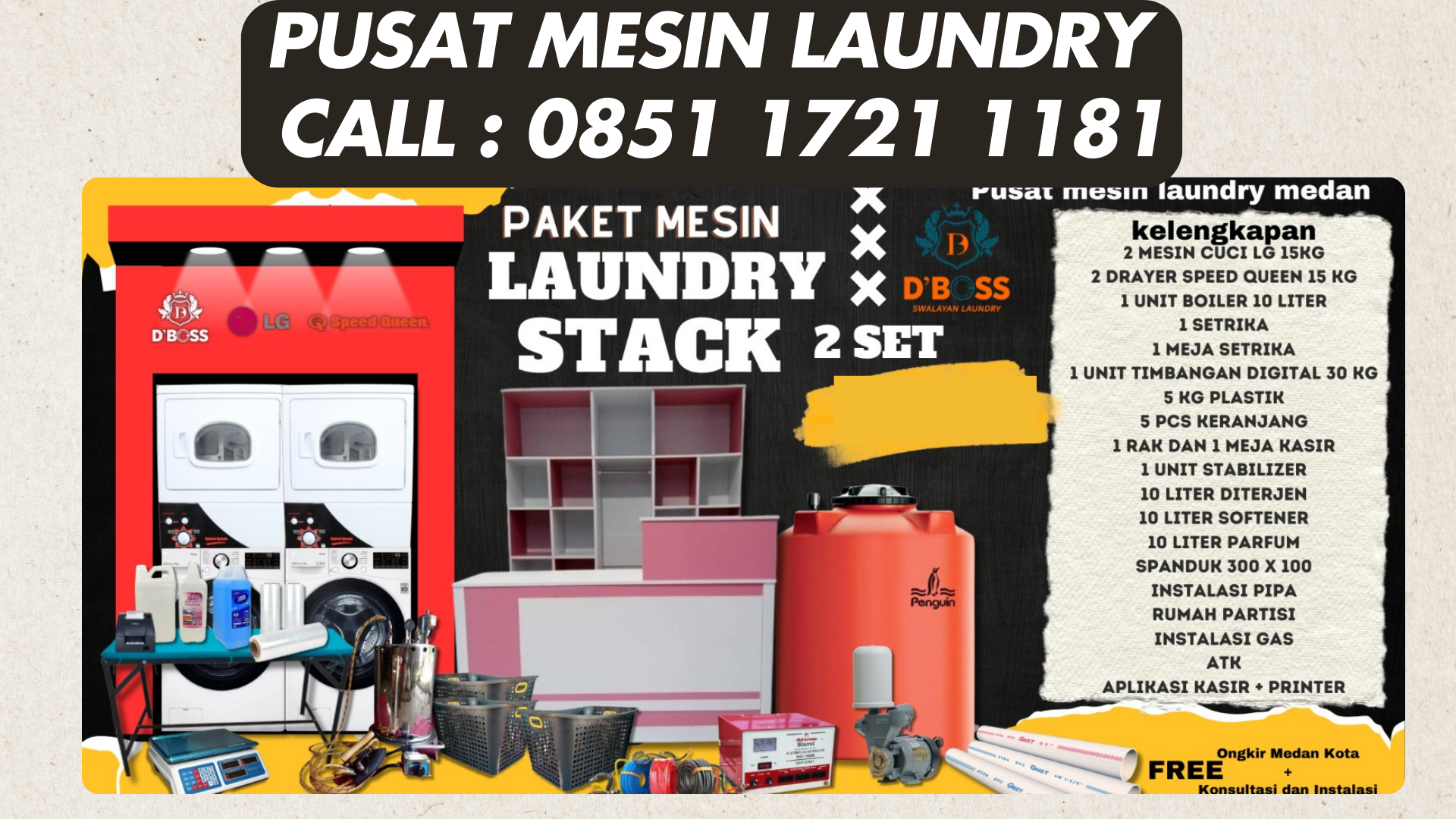 Jual paket laundry tapanuliselatan