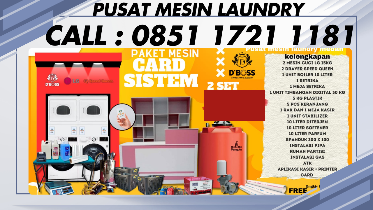 Jual paket laundry benermeriah