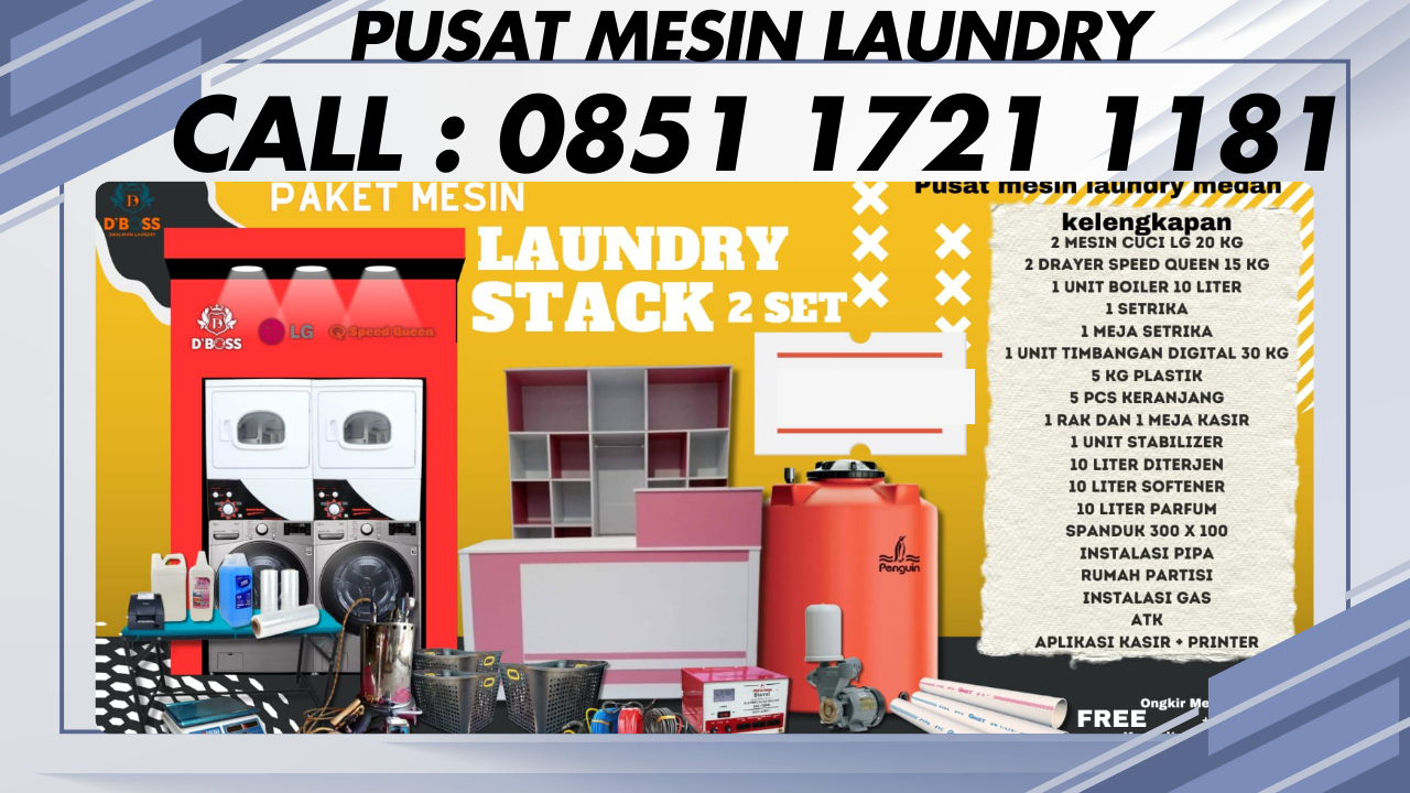 Jual paket laundry serdangbedagai