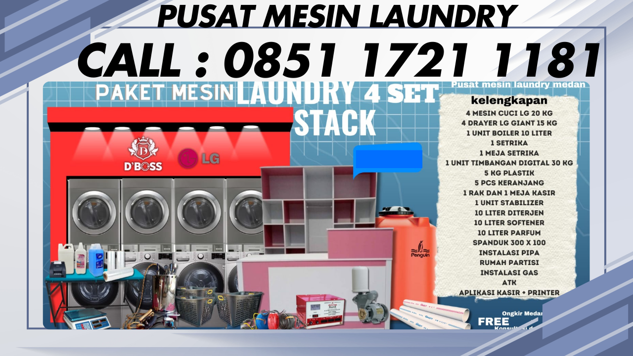 Jual paket laundry siboiga