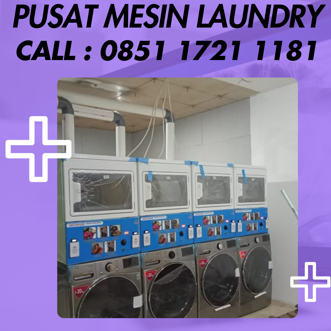 sedia mesin laundry Balikpapan