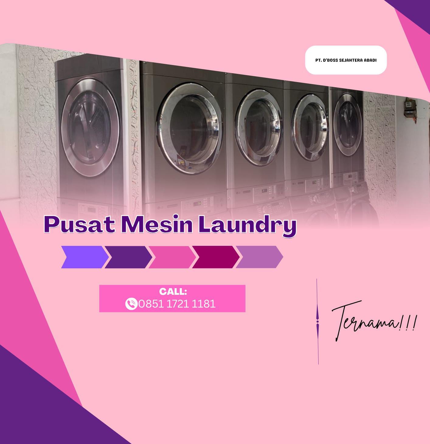 TERNAMA ! MESIN LAUNDRY MEDAN