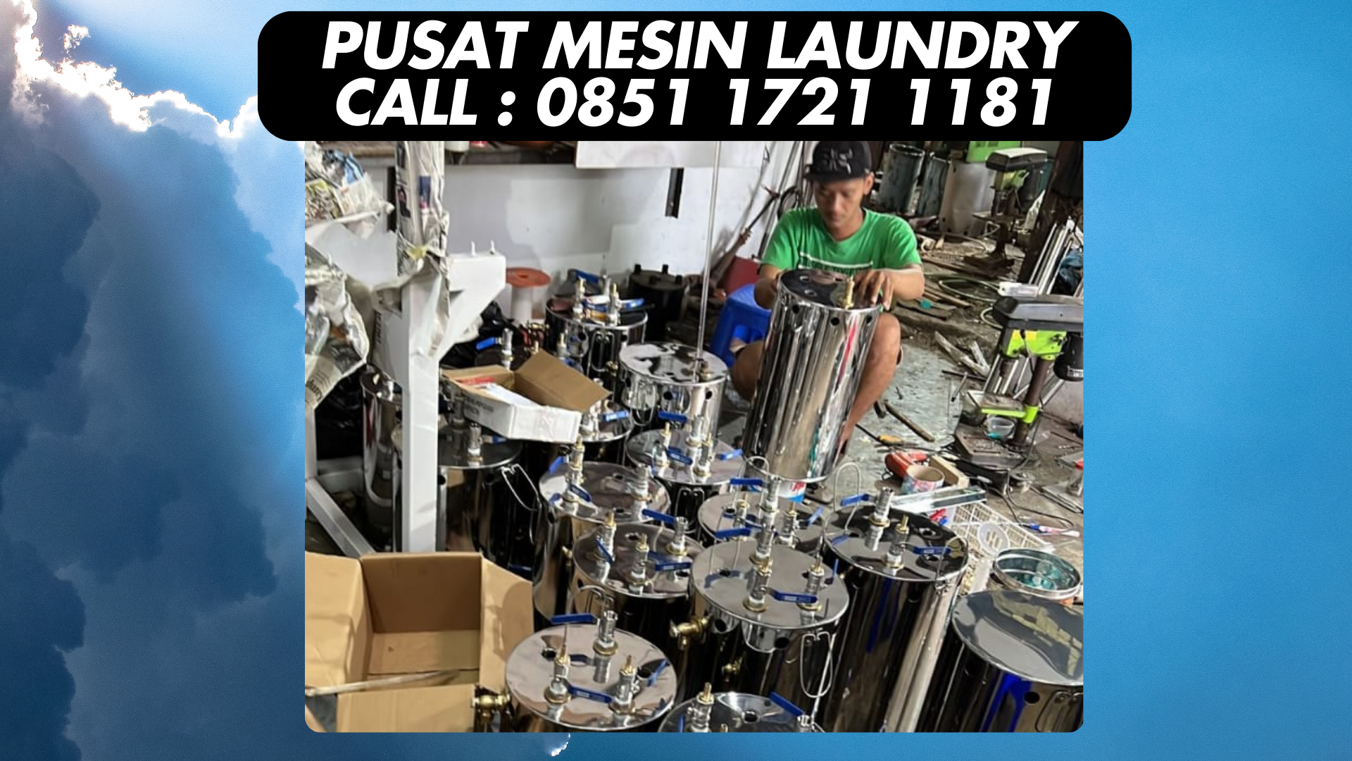 distributor perlengkapan laundry balikpapan