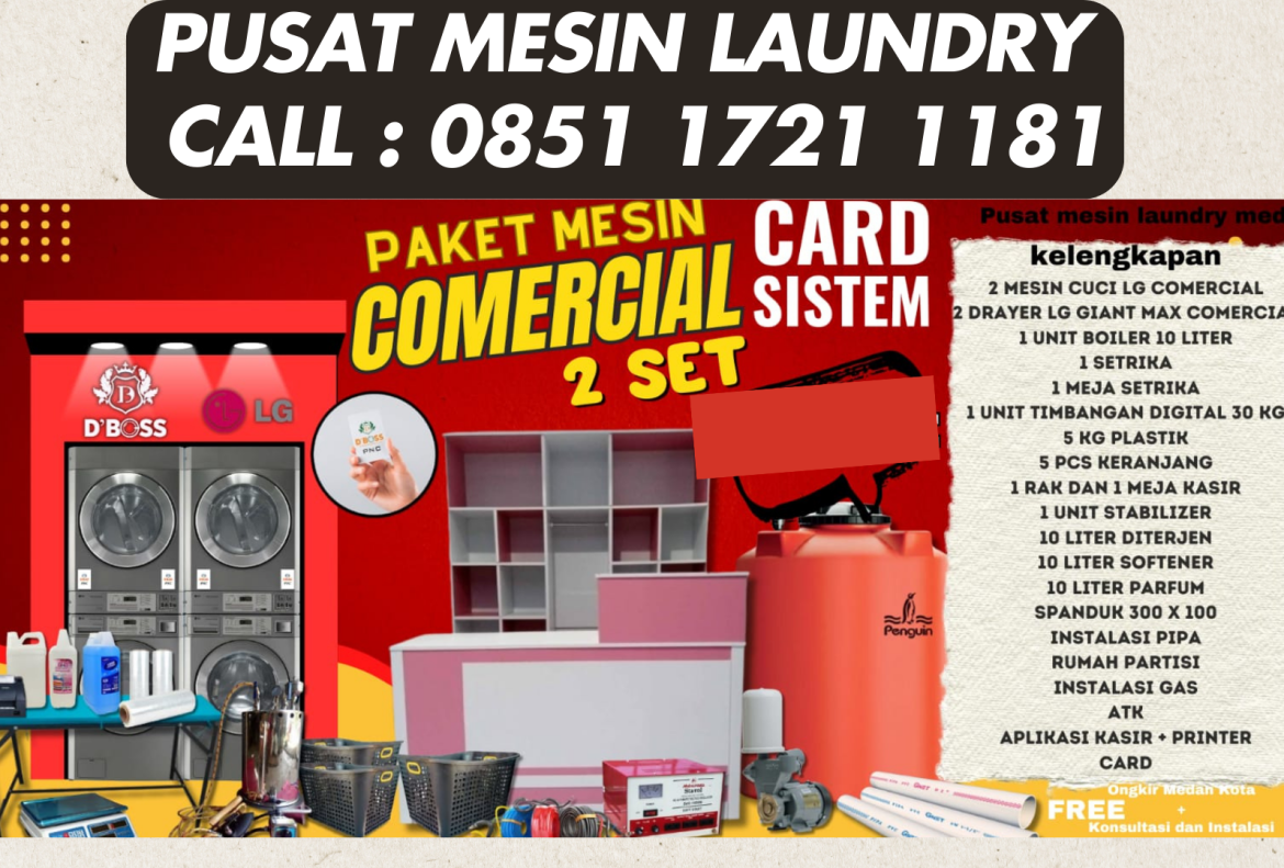 distributor paket laundry medan