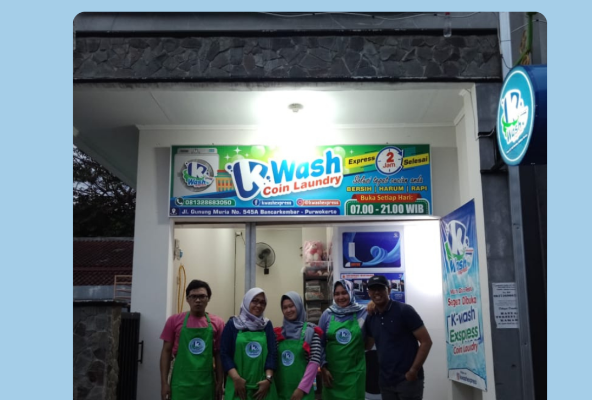 Jual mesin laundry sabang