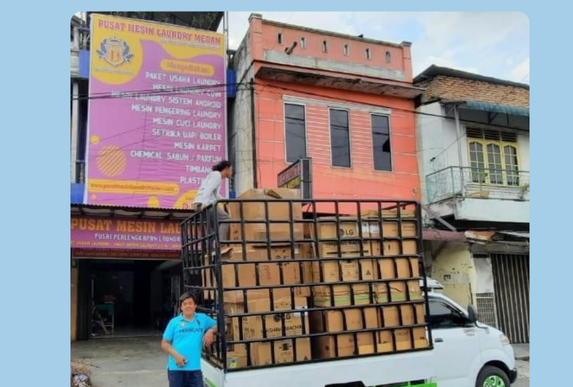 Jual mesin laundry langsa