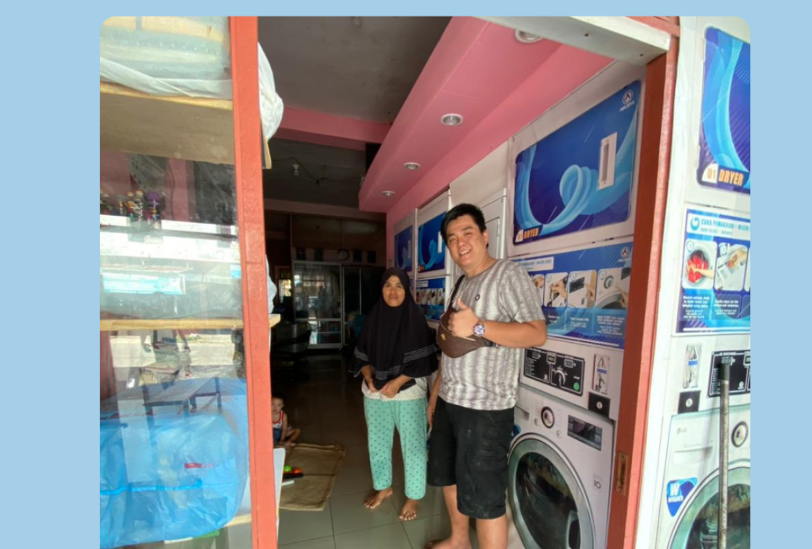 Jual mesin laundry simeulue