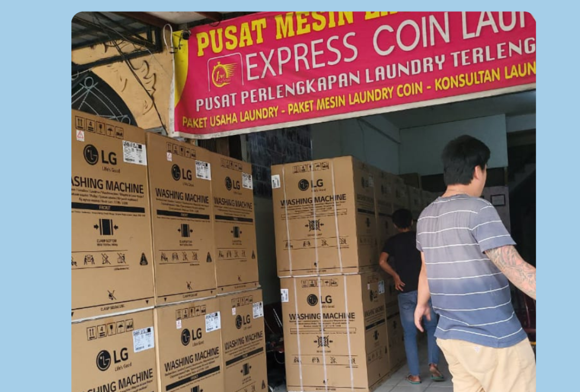 Jual mesin laundry kepuluananambas