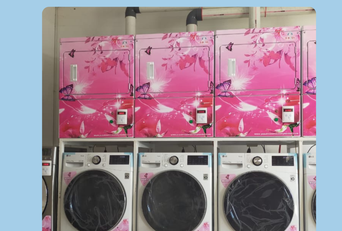 Jual mesin laundry acehtengah