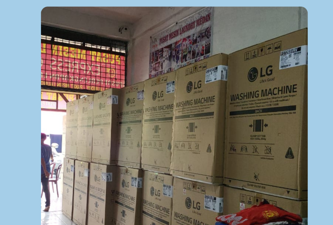Jual mesin laundry pekanbaru