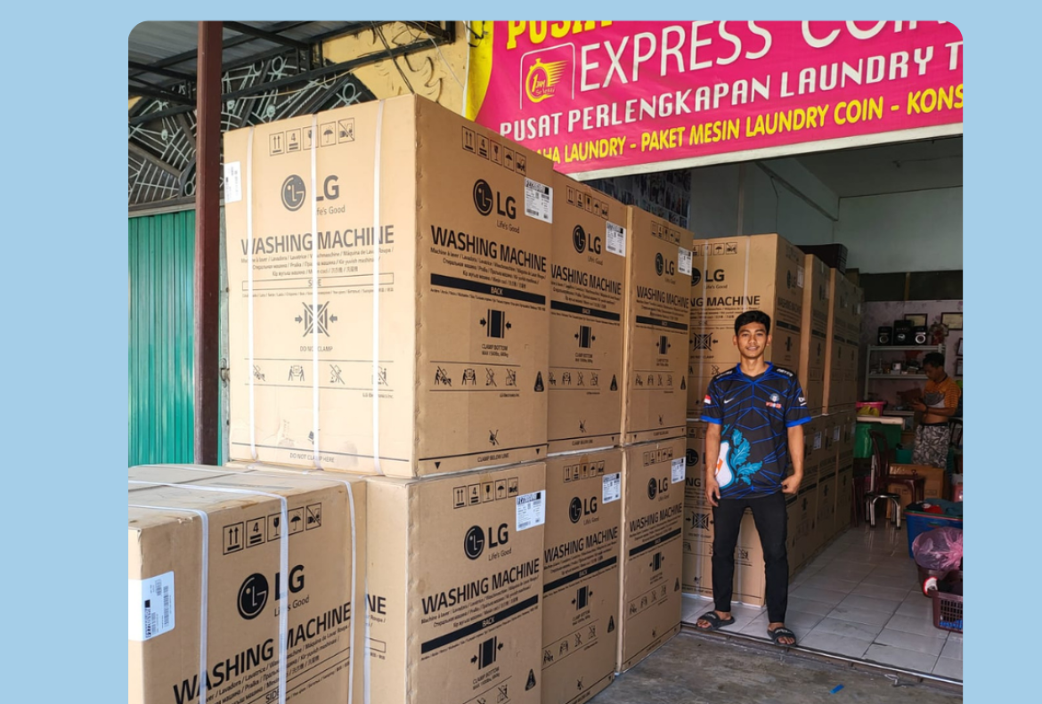 Jual mesin laundry batam