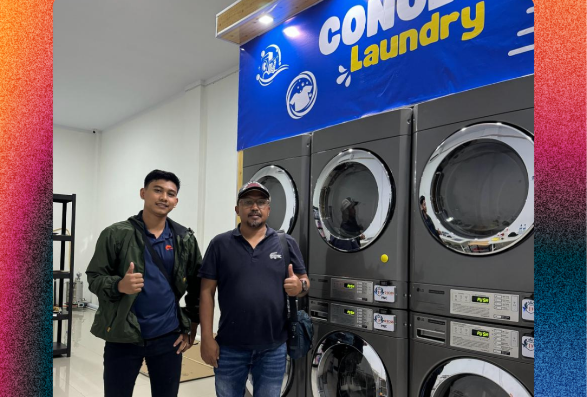 Jual mesin laundry banyuasin