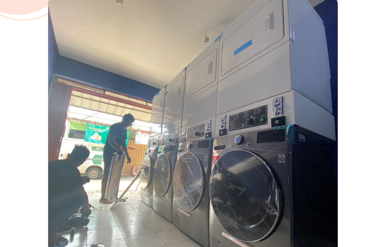 Jual mesin laundry palangkaraya