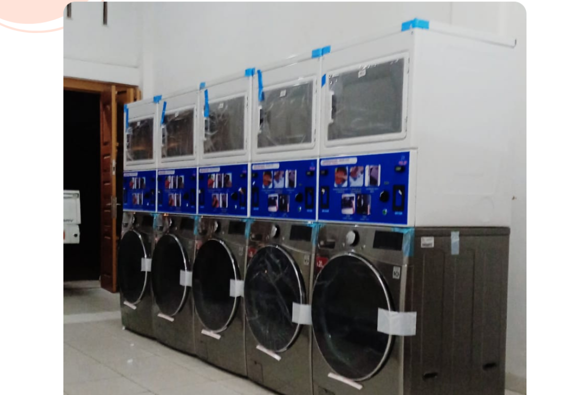 Jual mesin laundry dogiyai