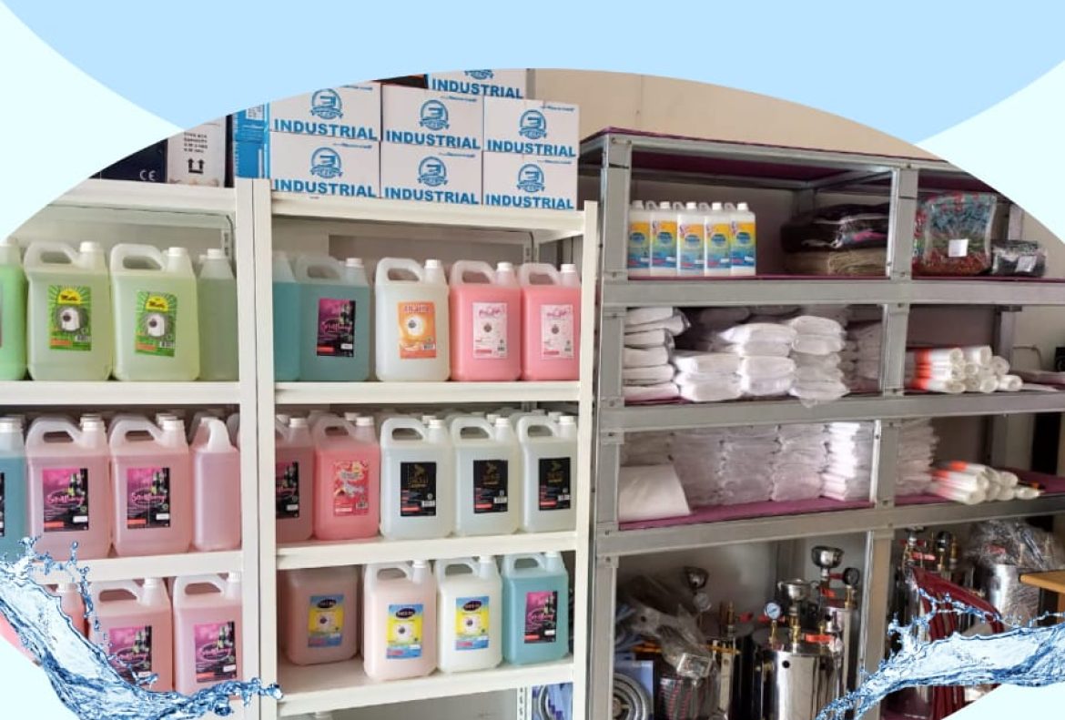 DISTRIBUTOR PERLENGKAPAN USAHALAUNDRY BALIIKPAPAN